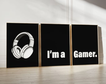 Gaming Prints, Gaming Poster, Gaming Wall Art, Gaming Room Decor, Gamer Gift, Games Room Art,Boys Bedroom Decor, Video Game Print