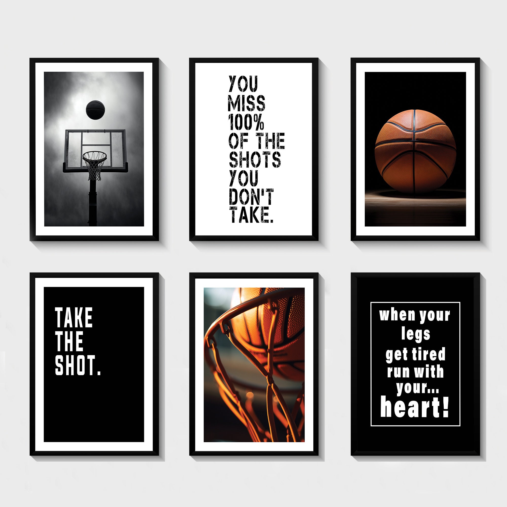 Basketball Quote Art Etsy Australia