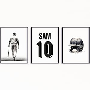 Baseball Poster, Personalized Baseball Jersey, Baseball Prints, Boys Bedroom Decor, Baseball Gifts, Baseball Room Decor, Baseball Wall Art