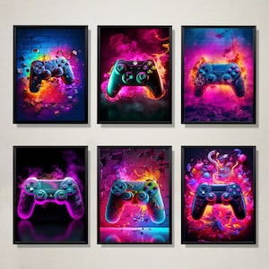Gaming Wall Art | Gaming Poster | Printable Video Game Poster | Gaming Room Decor | Gamer Gift | Gaming Digital Art Download | Gaming Print