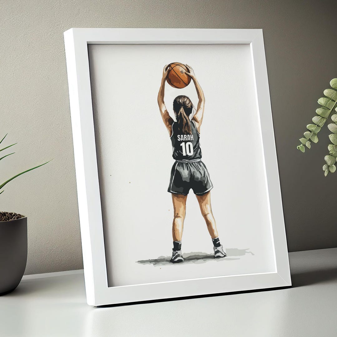 Figurine Personnalisée Photo En Portrait Cartoon - Cadeau Unique Pour Joueur De Basket, Golfeur, Etc.