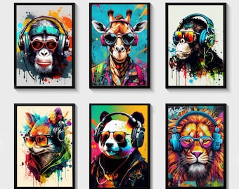 Gaming Prints, Gaming Poster, Gaming Wall Art Set of 6, Gaming Room Decor, Gamer Gift, Games Room Art,Boys Bedroom Decor, Video Game Print