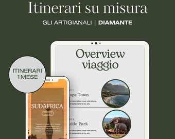 Itinerari su misura | Gli Artigianali, pacchetto Diamante