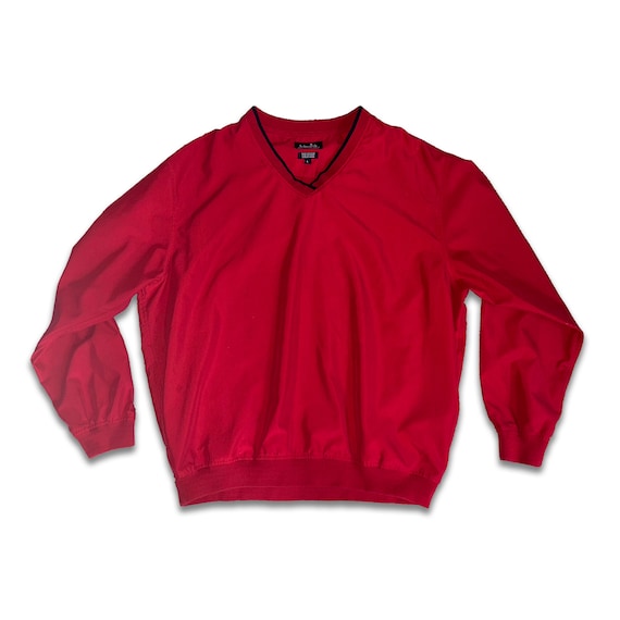 Red Ashworth Vintage Golf Pullover Size Large Etsy UK