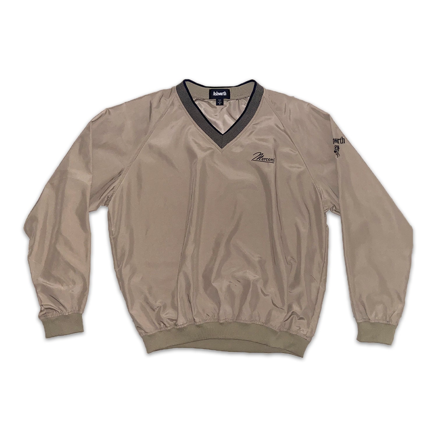 Vintage Marconi Ashworth Golf Pullover 