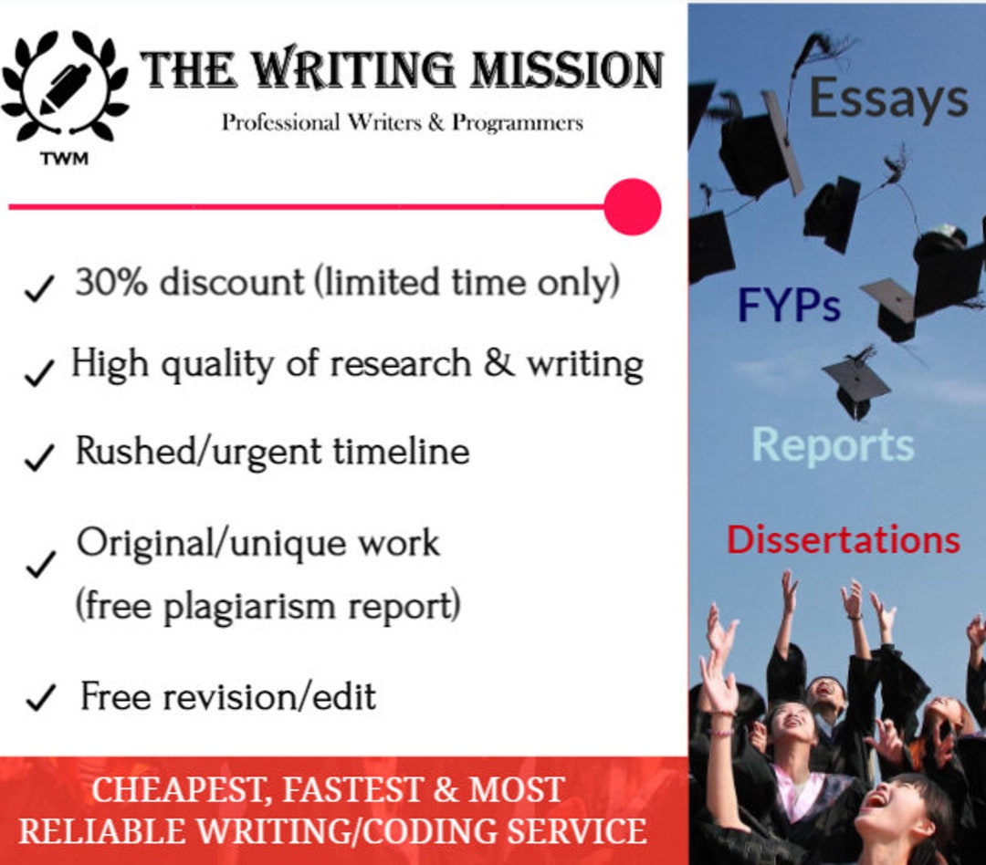 Writing Service *essay Help, Report Writing, Dissertation/thesis/fyp ...