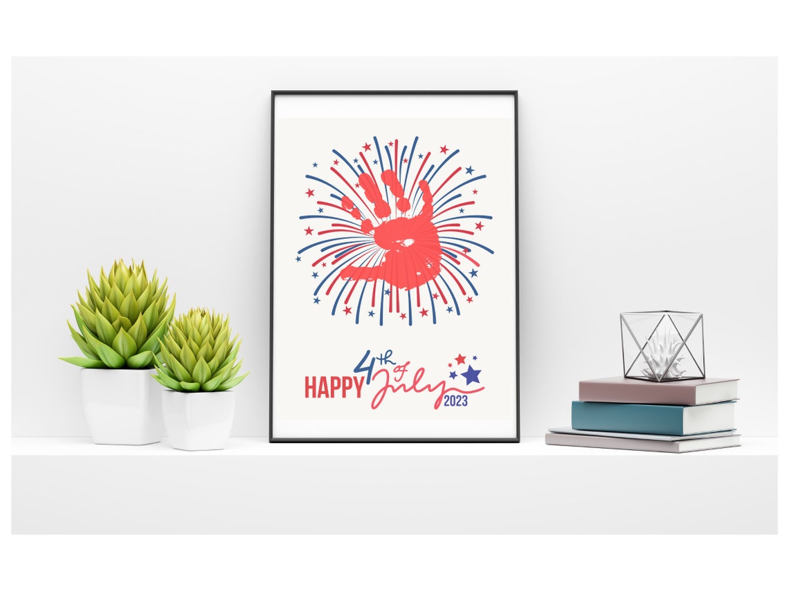 fourth of july handprint