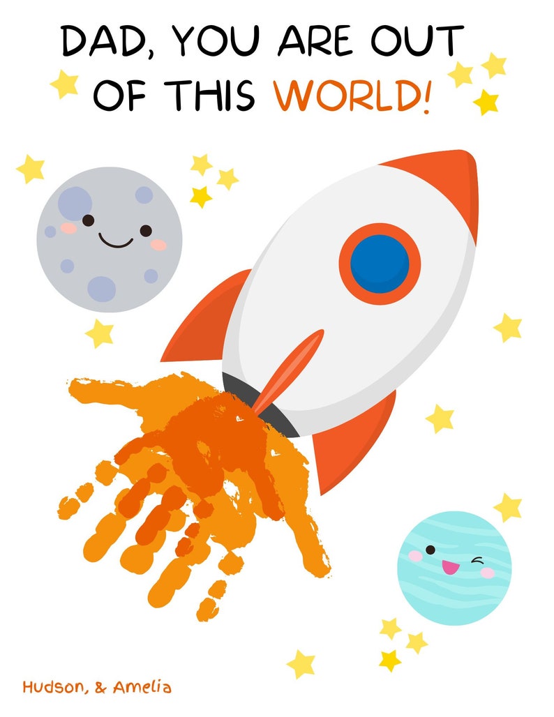 Gifts for Dad Happy Father's Day Craft Memory Keepsake Etsy