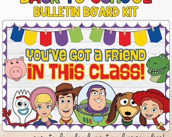 Back to School Bulletin Board Kit: You've got a friend Classroom Decor (Digital Download)
