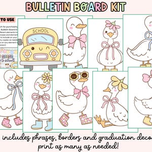 Silly Goose Bulletin Board Kit: Back to School Classroom Decor ...
