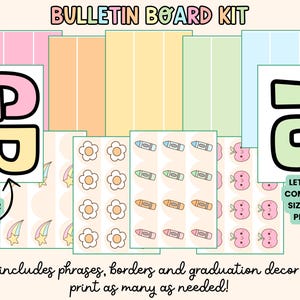Groovy Classroom Decor: Back to School Bulletin Board Kit (digital ...