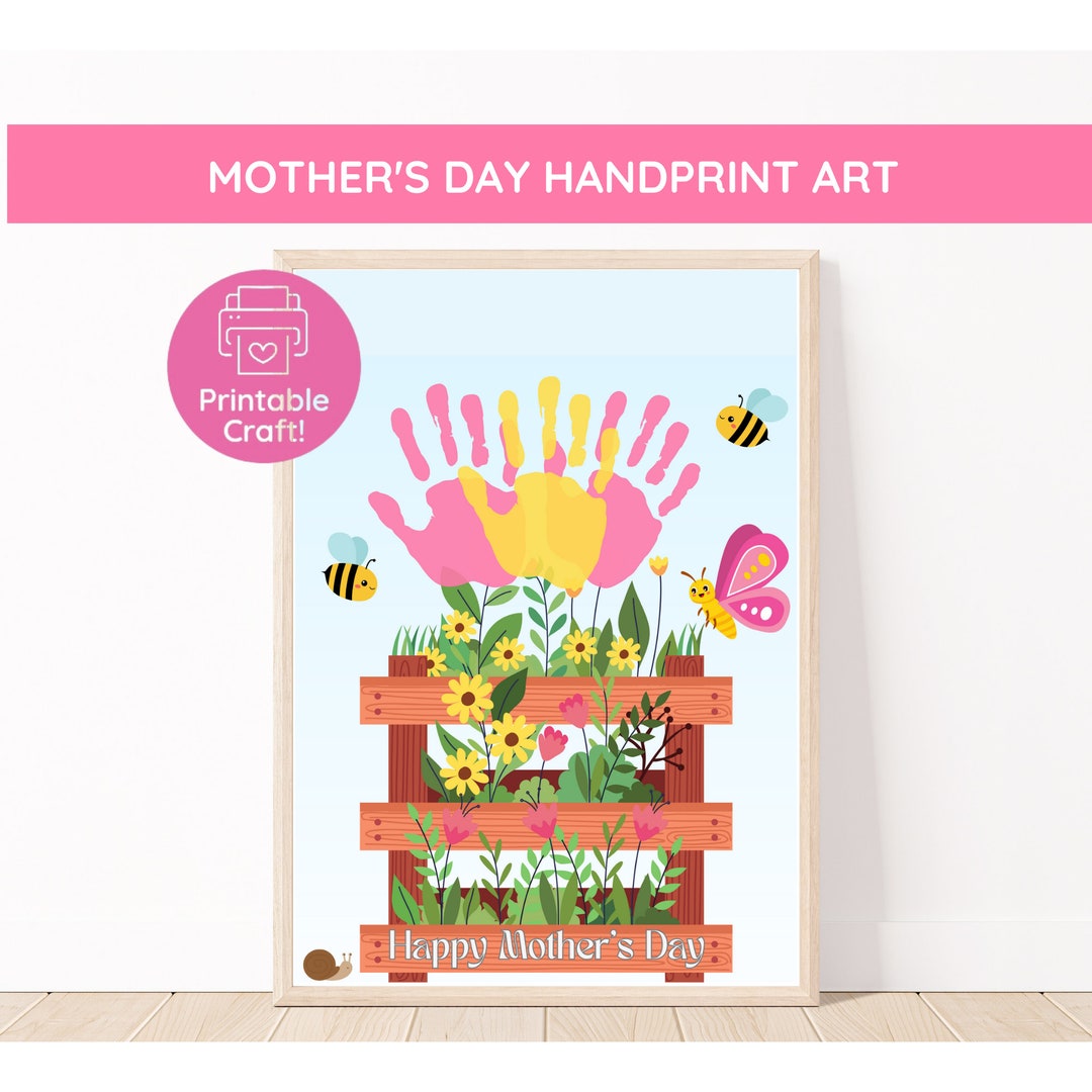 Printable Mothers Day Crafts for Preschoolers | Crafts for Pre-k and ...
