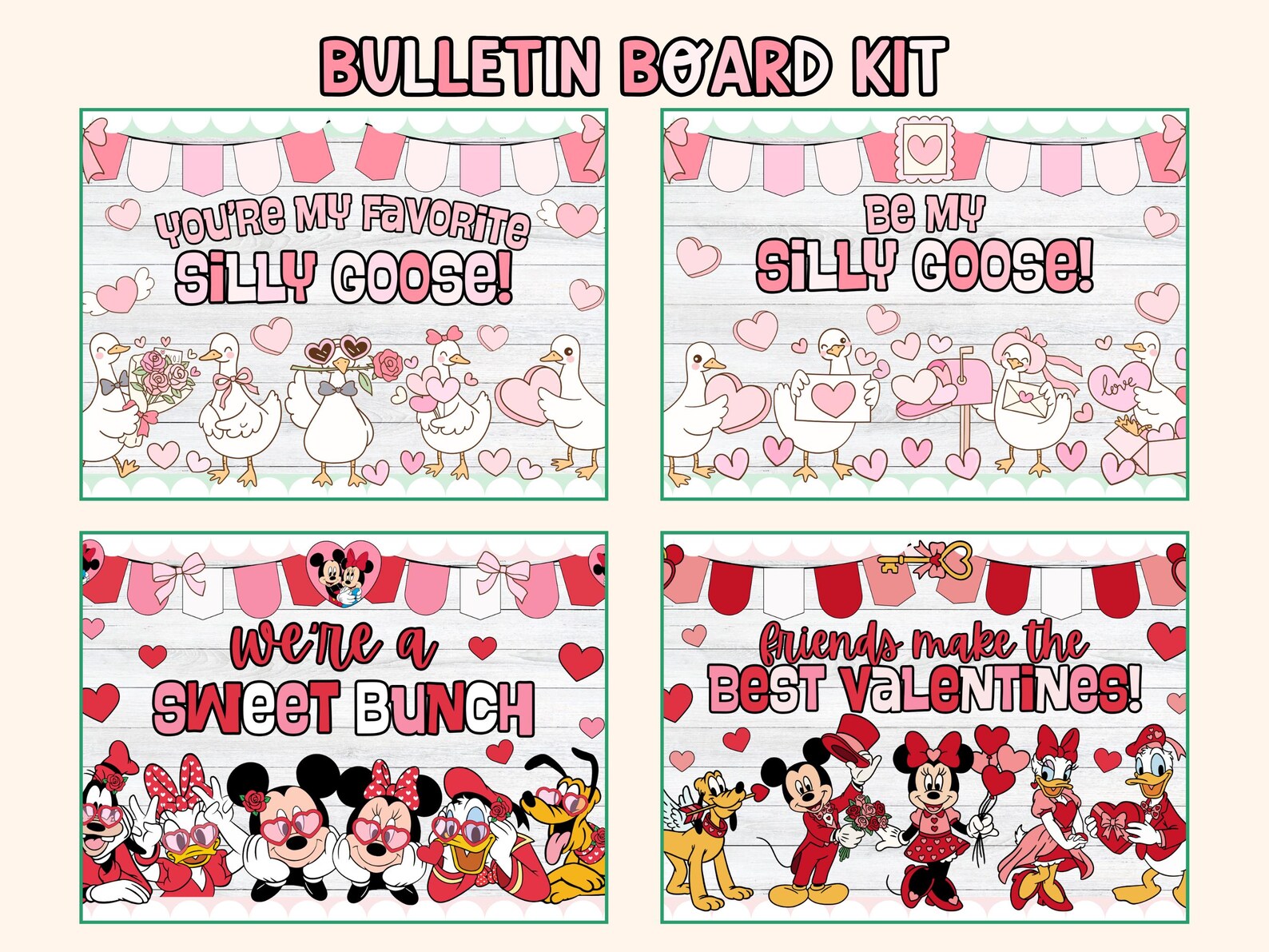 Kindness Valentine's Day Bulletin Board Kit: February Classroom Decor ...