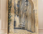 Golden Light of Lacoste — Provence Archway Art Print