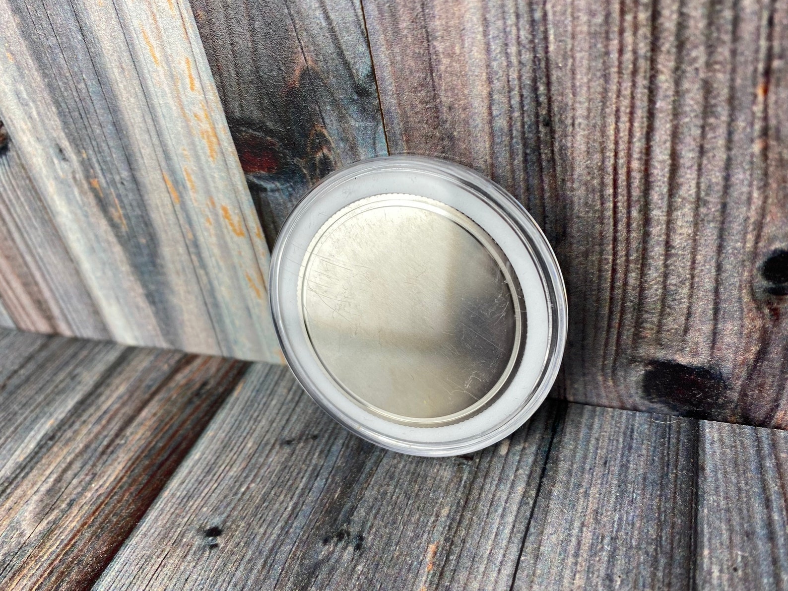 Titanium Coin Blanks - Challenge Coin - Reed Edge - Grooved - Mirror ...