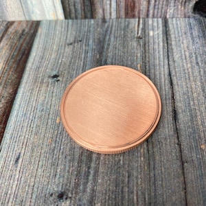 40mm x 3mm Challenge Coin Blanks for Laser Engraving