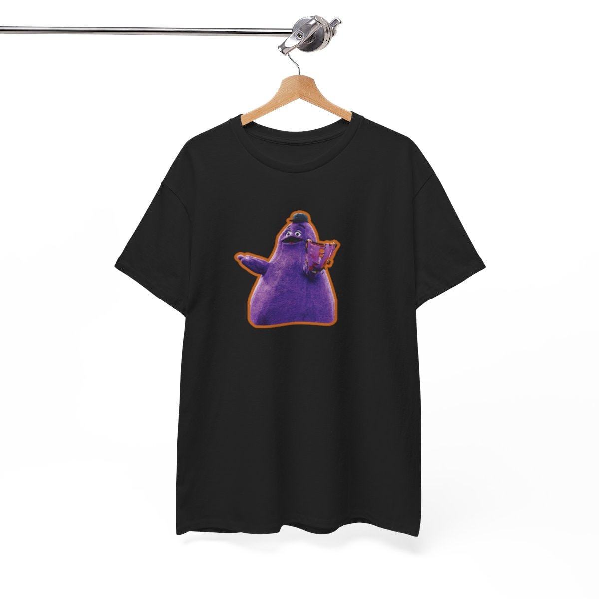 Mets Grimace Unisex Cotton T-shirt