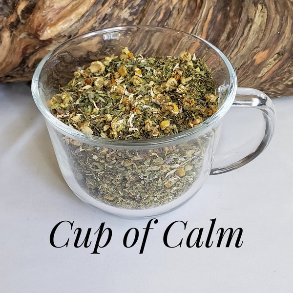 Calming Herbal Tea, Sip Your Way to Relaxation with Cup of Calm Herbal Tea