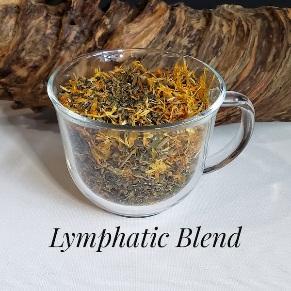 Lymphatic Cleanse Herbal Tea Blend - Cleanse and Energize with Handcrafted Herbal Detox Tea