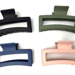 Jumbo hair claw, XXL hair claw, Big hair clip, Strong Hold Jaw Clip, matte big claw clip, Large hair claw, Hair clip for thick hair