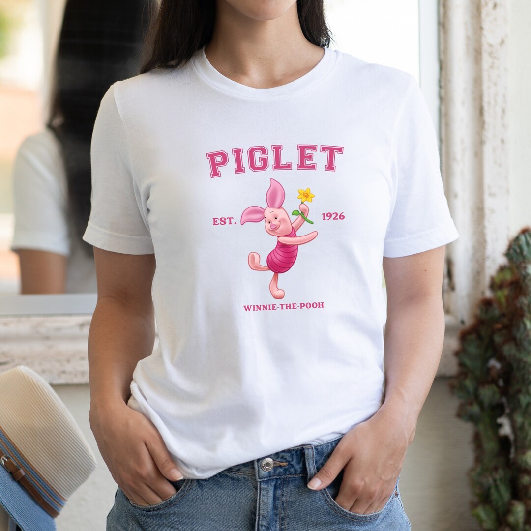 Piglet Shirt Winnie the Pooh Shirt Cartoon Shirt Piglet - Etsy