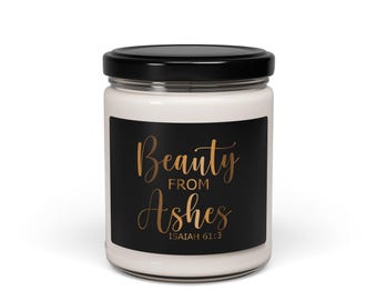 Scented Soy Candle: Aromatherapy Relaxation Gift - 50 Hour Burn