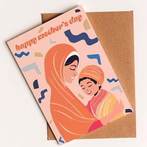 Mother's Day greeting card "HAPPY MOTHER'S DAY"