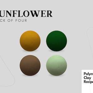 Polymer Clay Recipe | Color Mixing | FIMO Professional Color Mixing Tutorial | Clay Recipe Guide | Digital Download
