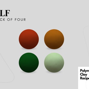 Polymer Clay Recipe | Color Mixing | FIMO Professional Color Mixing Tutorial | Clay Color Recipe Guide | Digital Download