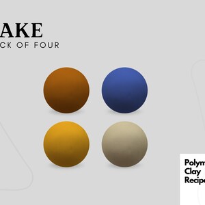Polymer Clay Recipe | Color Mixing | FIMO Professional Color Mixing Tutorial | Clay Color Recipe Guide | Digital Download