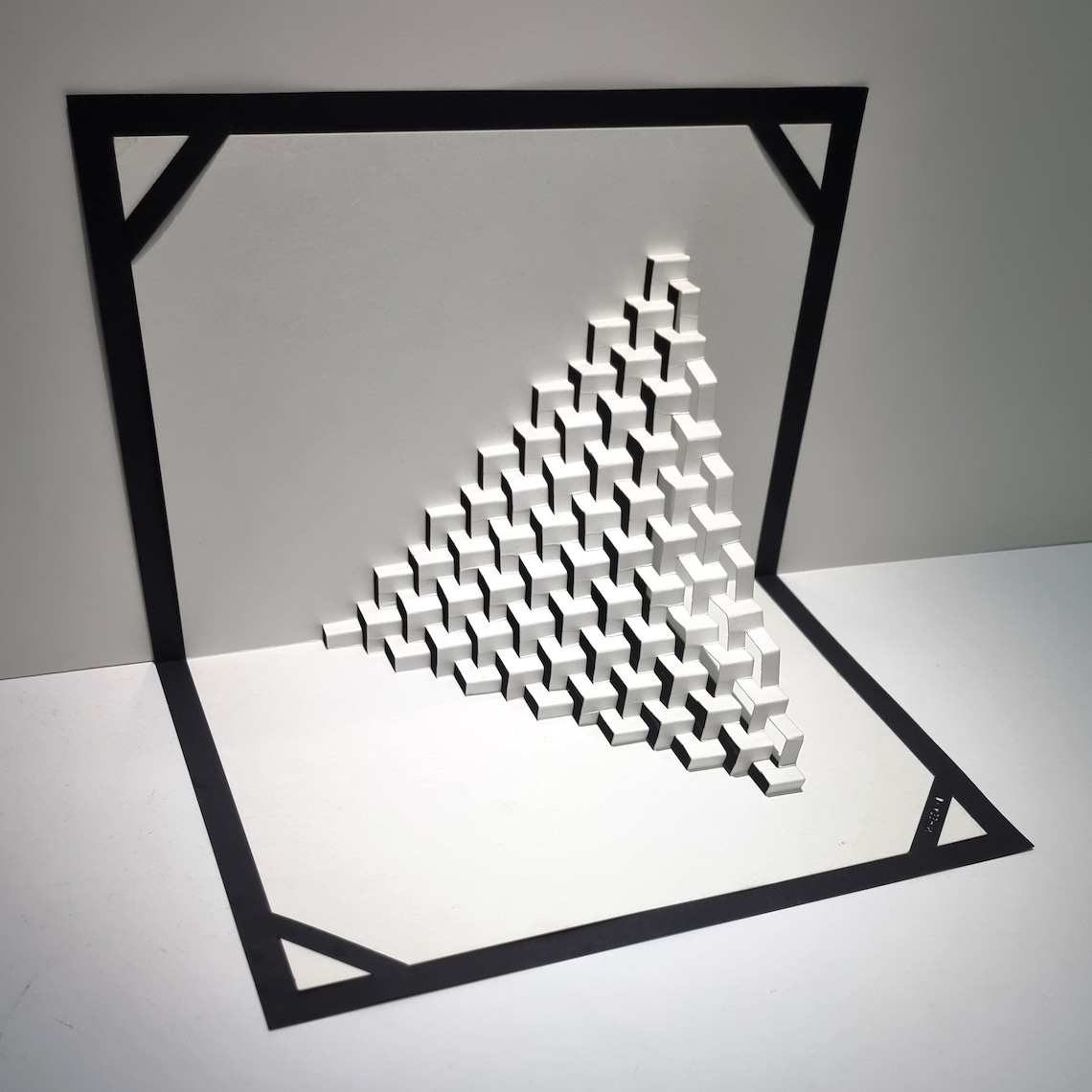 DIY Pop up Card PDF Templates, Architectural Origami, Kirigami, 3d