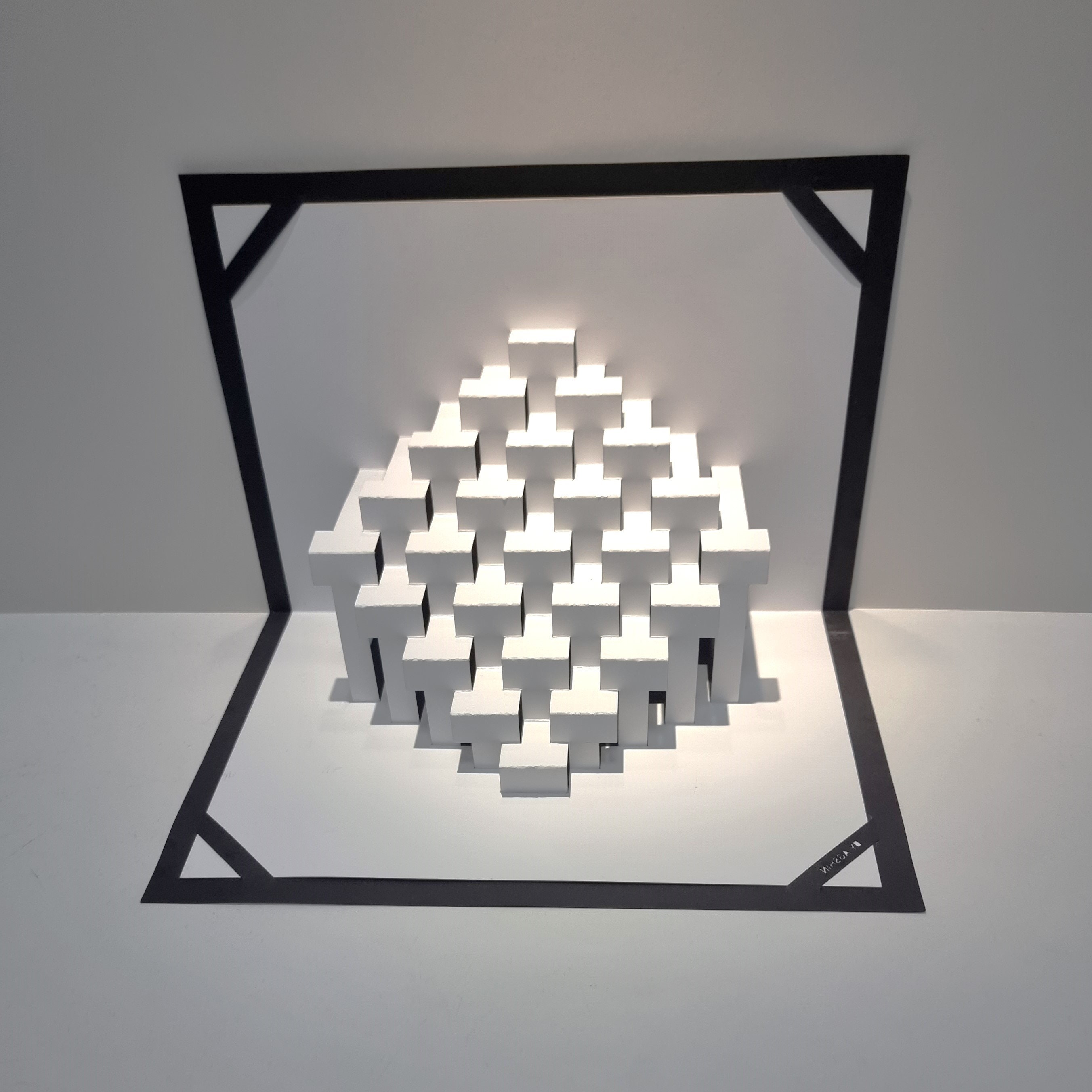 DIY Pop up Card PDF Templates, Architectural Origami, Kirigami, 3d Origamic Architecture, Pop-up ...