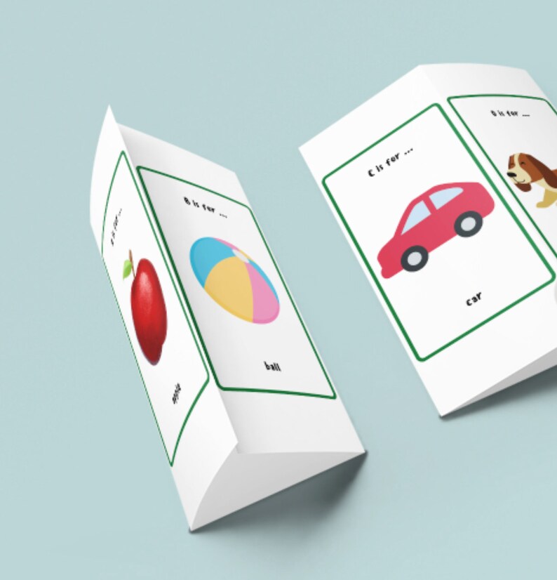 Printable Alphabet Flashcards, Printable, Editable Pdf, Montessori ...