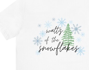 Nutcracker Snowflake Adult T-Shirt, Dancer Gift, Nutcracker Gift, Waltz of the Snowflakes