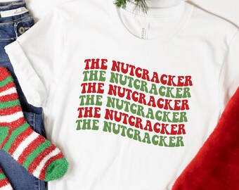 Christmas Gift for Dancer Ballet Ballerina Nutcracker Gift Funny Santa The Nutcracker Holiday Dance T Shirt