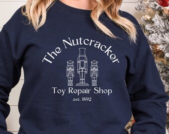 Nutcracker Gift Ballerina Gift Dance Mom Dance Teacher Gift Competition Dance Ballet Crewneck Sweatshirt