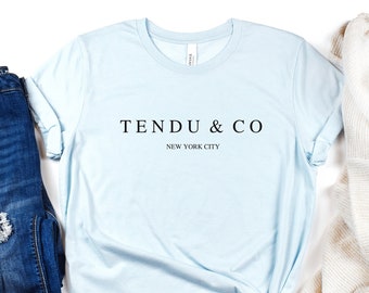 Tendu Tiffany Ballet Dancer Shirt, Ballerina Gift, Dance Teacher, Dance Gift, Competition Dancer