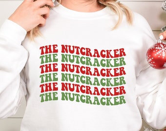 Nutcracker Gift Ballerina Gift Dance Mom Dance Teacher Gift Competition Dance Ballet Crewneck Sweatshirt