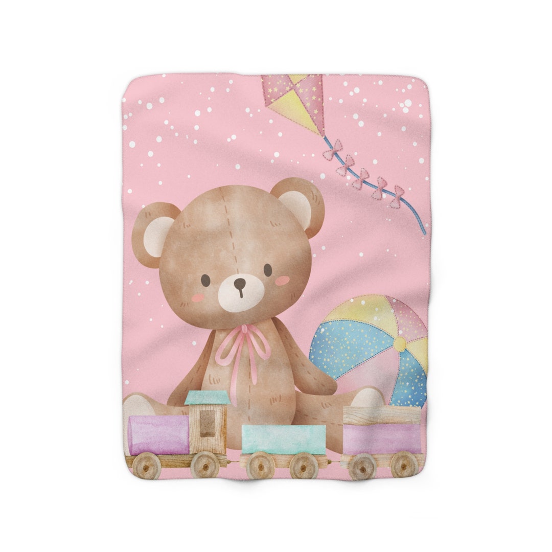 Teddy Bear Blanket, Bear, Teddy Bear, Throw Blanket, Sherpa Blanket