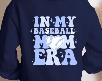 Baseball Mom Era, Baseball Season, Baseball Mom Sweatshirt, Sports Mom Sweatshirt, Game Day Sweatshirt, Gift for Her, Mom Gift, Trendy Shirt