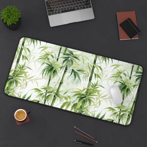 Bamboo desk mat hotsell