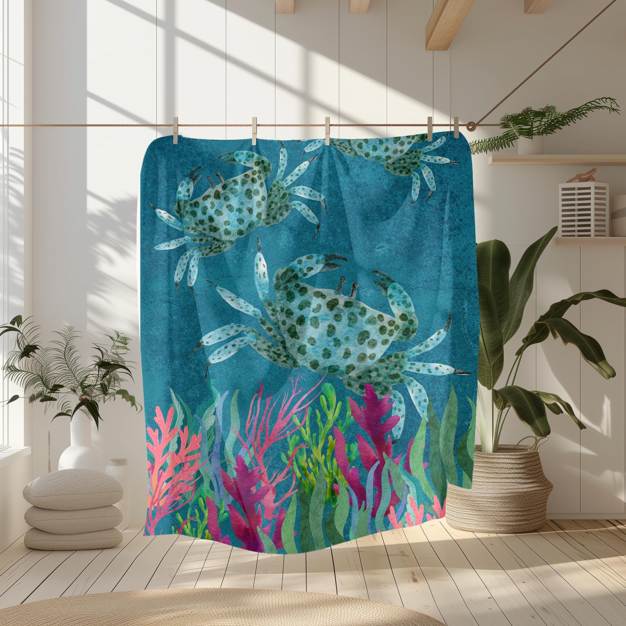The happy crab beach blanket hotsell