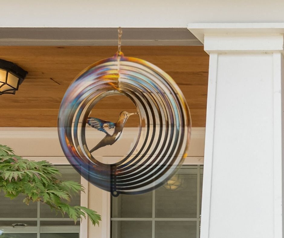 Buy Bnesi Hummingbird Wind Spinner Novel Hummingbird Gifts For