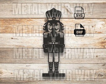 Nutcracker Stand Svg/Dxf Files for CNC Plasma - Metal Your Way Digital Download - Laser CNC Plasma Waterjet - Garden Art Dxf
