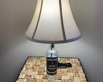 Jameson Black Barrel Bottle Lamp