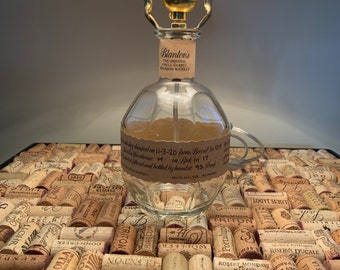 Lámpara de botella Blantons Bourbon