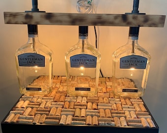 Gentleman Jack Daniels 3 Lámpara de araña de pared de luz