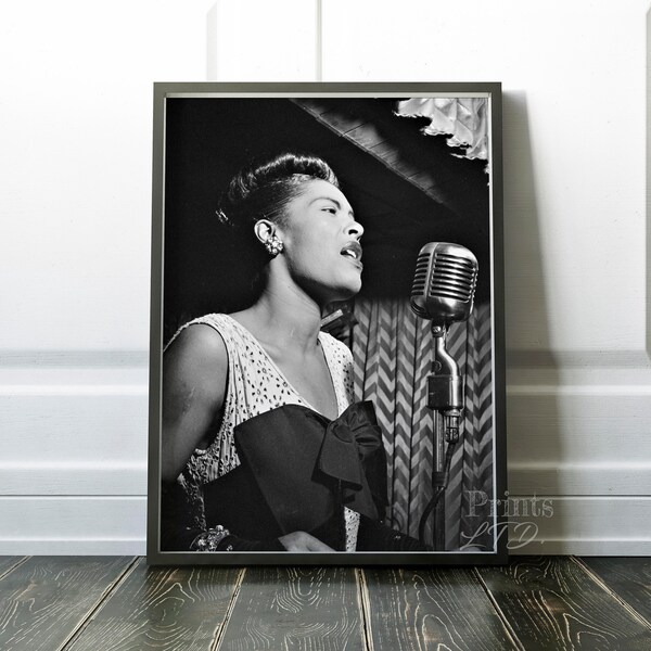 Billie Holiday Etsy