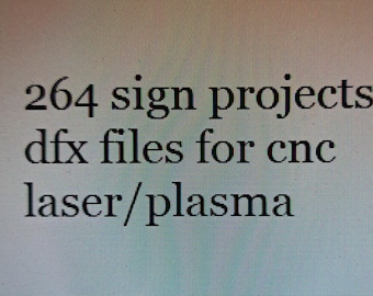 264 sign projects part 1 dxf files