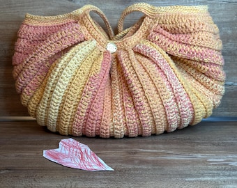 Regenbogen Tasche, Rainbow Bag, Häkelanleitung, PDF Anleitung in Deutsch und English, pattern Bag